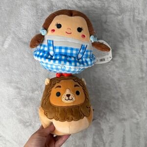 Squishmallows Wizard of Oz Dorothy & Cowardly Lion Plush Set 7 Inch